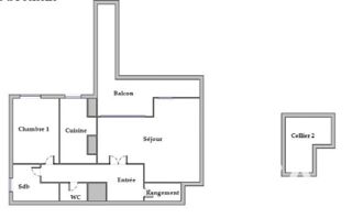  Appartement � vendre 2 pi�ces 49 m�