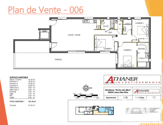  Appartement � vendre 4 pi�ces 101 m�