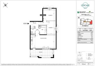  Appartement � vendre 3 pi�ces 68 m�