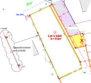  Terrain � vendre 513 m�
