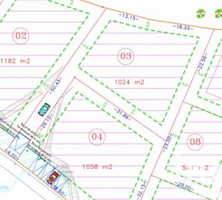  Terrain � vendre 1024 m�