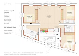  Appartement � vendre 3 pi�ces 108 m�