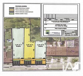  Terrain � vendre 525 m�