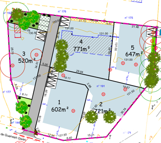  Terrain � vendre 647 m�