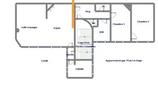  Appartement � vendre 4 pi�ces 65 m�