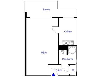  Appartement  vendre 1 pice 29 m