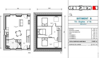  Maison � vendre 4 pi�ces 87 m�