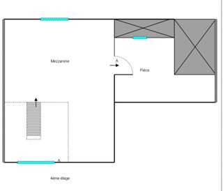  Appartement � vendre 3 pi�ces 35 m�