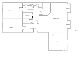  Appartement � vendre 3 pi�ces 76 m�