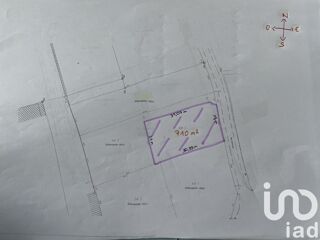  Terrain  vendre 710 m