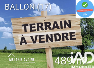  Terrain � vendre 489 m�