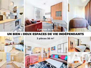  Appartement � vendre 5 pi�ces 91 m�