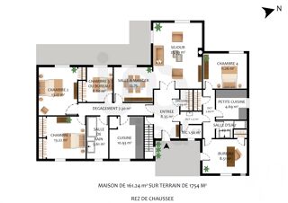  Maison  vendre 7 pices 161 m