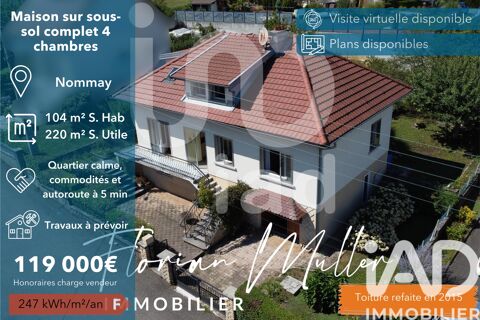   Vente Maison/villa 5 pi�ces Maison - 5 pi�ce(s) - 104 m�