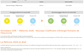  Appartement  vendre 4 pices 82 m