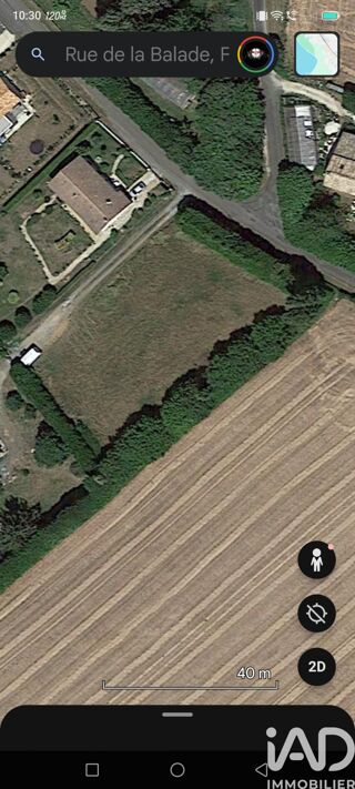  Terrain � vendre 1126 m�