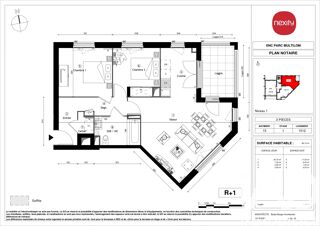  Appartement � vendre 3 pi�ces 66 m�