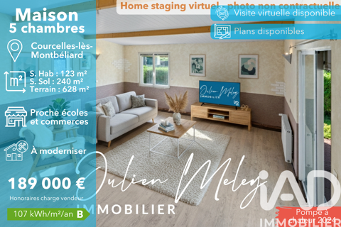   Vente Maison/villa 6 pi�ces Maison - 6 pi�ce(s) - 123 m�