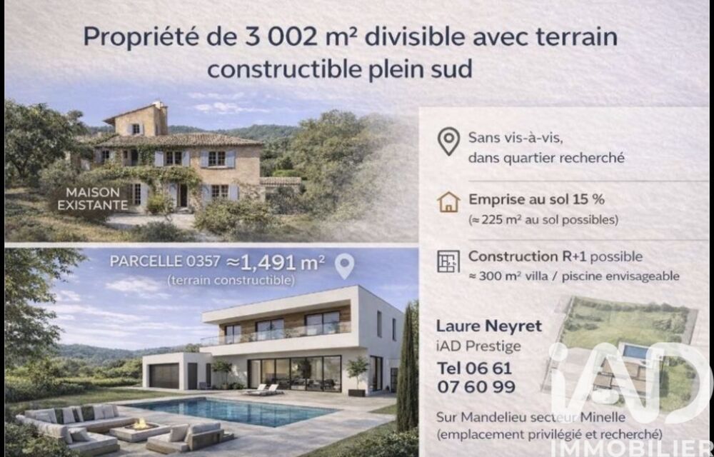 � vendre  Maison Mandelieu-la-Napoule (06210)