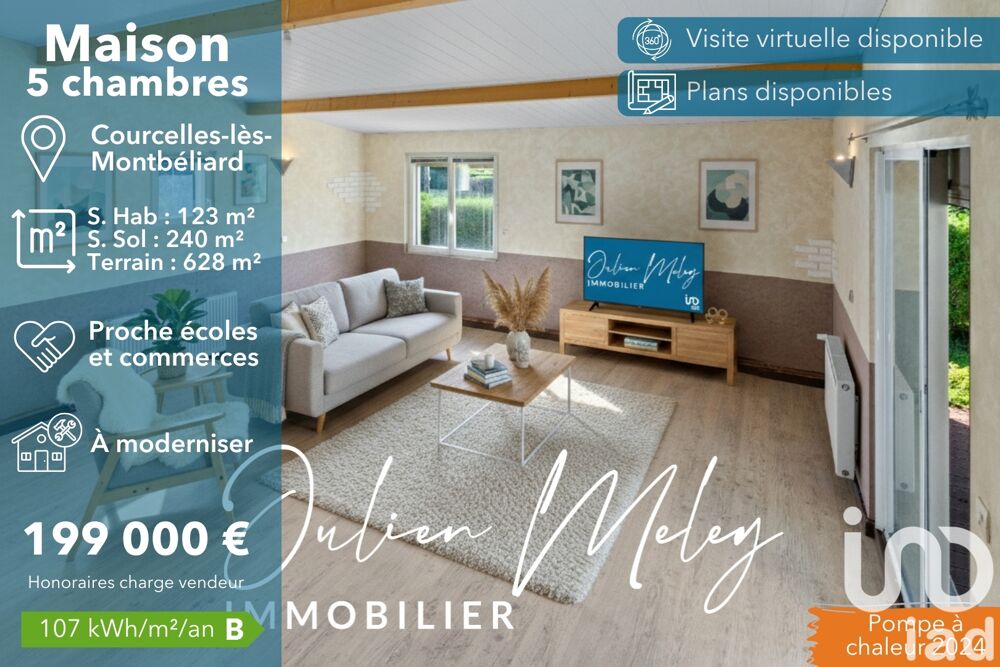 Vente Maison Vente Maison/villa 6 pi�ces Courcelles-l�s-montb�liard