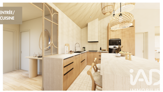  Maison 5 pi�ces 97 m� Rivedoux-plage