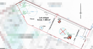  Terrain  vendre 405 m