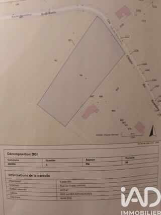  Terrain � vendre 9727 m�