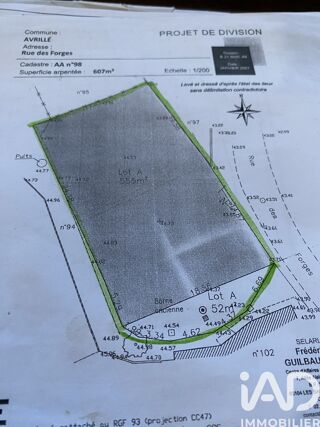  Terrain � vendre 607 m�