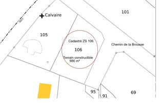  Terrain � vendre 986 m�