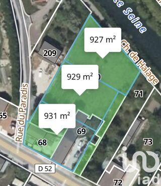  Terrain � vendre 927 m�