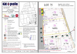  Terrain � vendre 660 m�