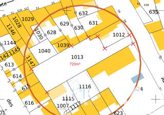  Terrain � vendre 720 m�
