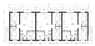  Appartement � vendre 3 pi�ces 62 m�