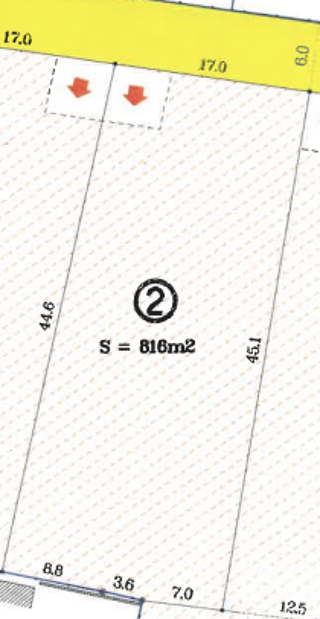  Terrain � vendre 816 m�