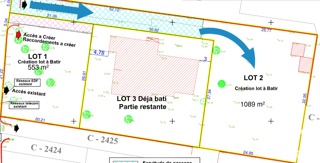  Terrain � vendre 1089 m�