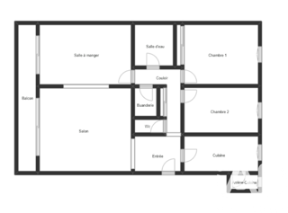  Appartement � vendre 4 pi�ces 83 m�