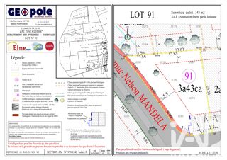  Terrain � vendre 343 m�