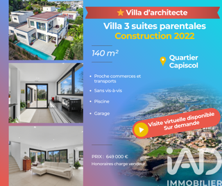  Villa � vendre 5 pi�ces 140 m�