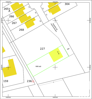  Terrain  vendre 590 m