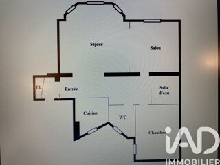  Appartement � vendre 2 pi�ces 59 m�