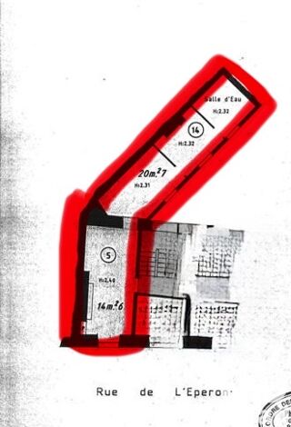  Appartement  vendre 2 pices 25 m