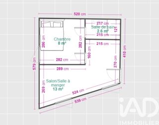  Maison � vendre 3 pi�ces 100 m�