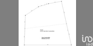  Terrain  vendre 1445 m