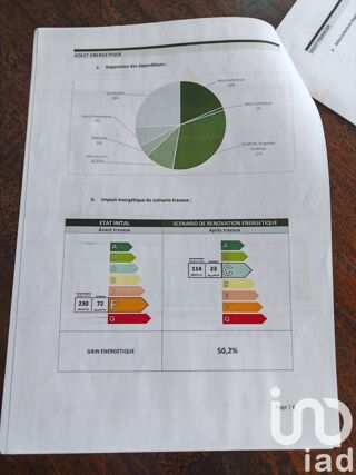  Appartement � vendre 3 pi�ces 62 m�