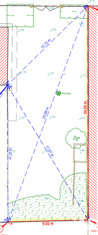  Terrain � vendre 218 m�