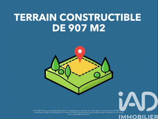  Terrain � vendre 907 m�