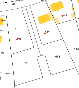  Terrain � vendre 1081 m�