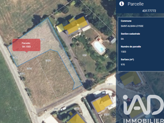  Terrain � vendre 970 m�