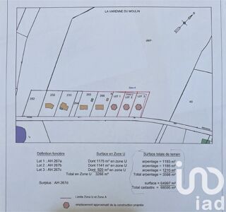  Terrain � vendre 1193 m�