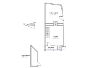  Maison � vendre 3 pi�ces 71 m�